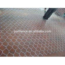 Caja de Gabion Galvanizado Tejido Hexagonal / Cesta de Gabion recubierta de PVC